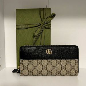 Gucci GG Marmont Zip Around Wallet